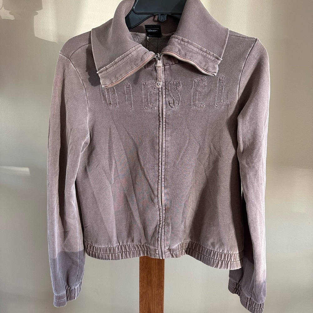 Diesel Women's Brown Bomber Jacket